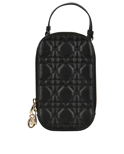 Phone Holder, &pound;620, Accessories, Black, Leather, Front view